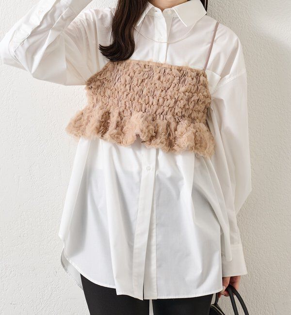  「バックシャンチュールビスチェ」|シャツ・ブラウス|