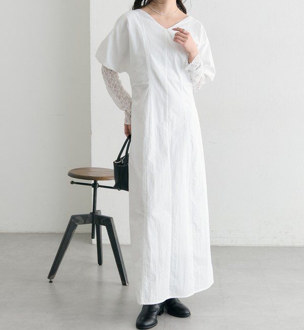  「パフレーススリーブワンピース」|ワンピース|