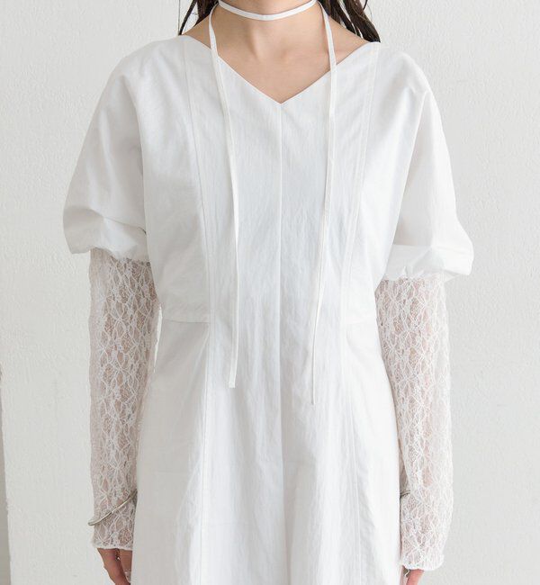  「パフレーススリーブワンピース」|ワンピース|