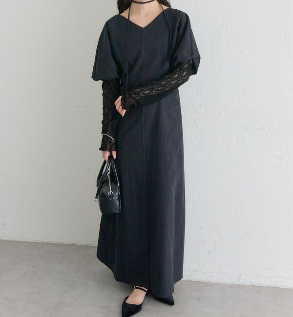  「パフレーススリーブワンピース」|ワンピース|