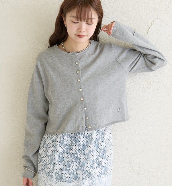  「デイリーショートカーディガン」|カーディガン|