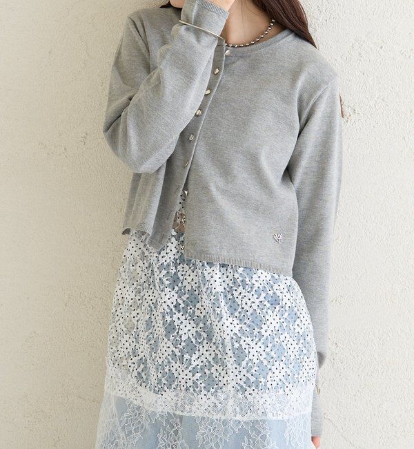  「デイリーショートカーディガン」|カーディガン|