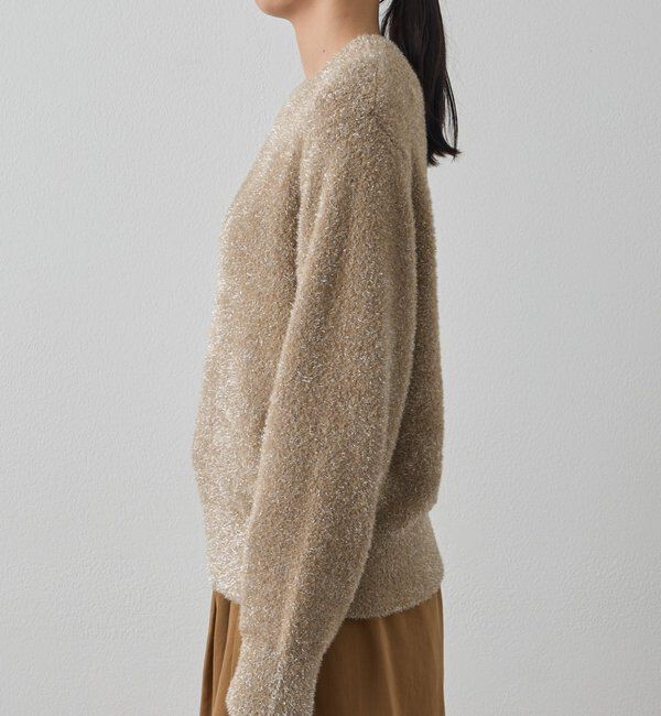  「ラメニットプルオーバー」|ニット・セーター|