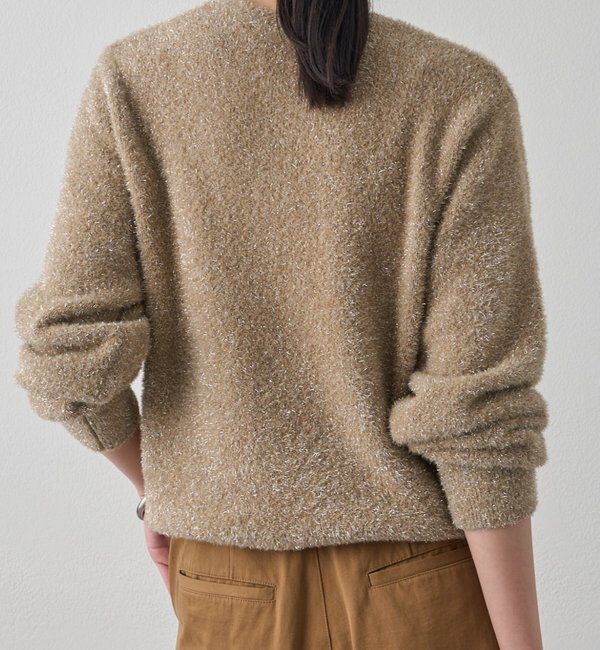  「ラメニットプルオーバー」|ニット・セーター|