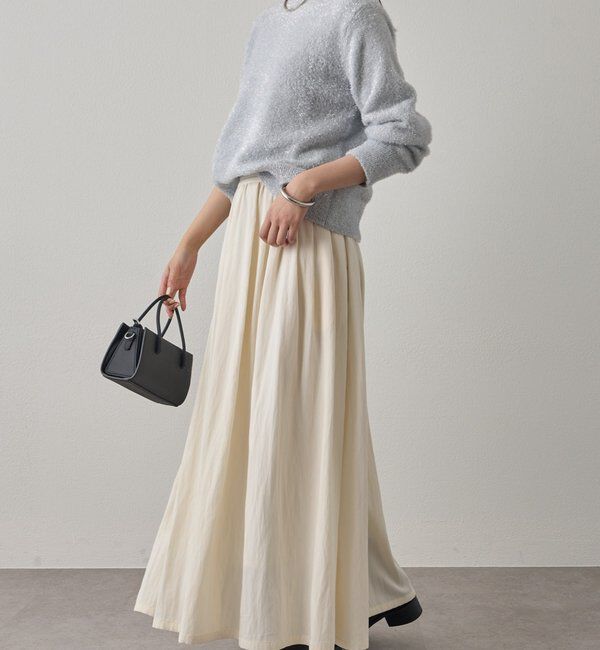  「ラメニットプルオーバー」|ニット・セーター|