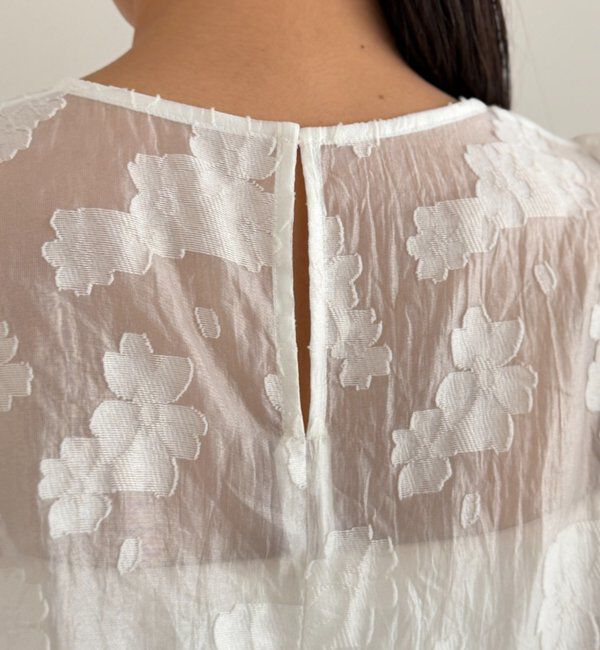  「シアージャガードパフブラウス」|シャツ・ブラウス|