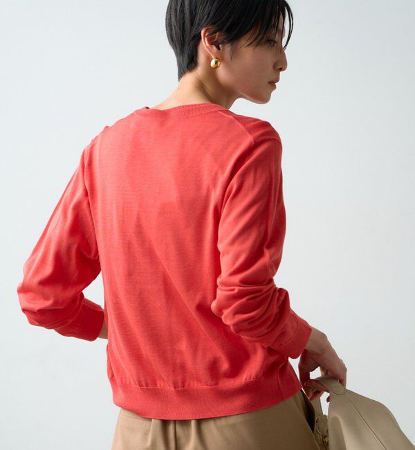  「シルクニットカーデ」|ニット・セーター|