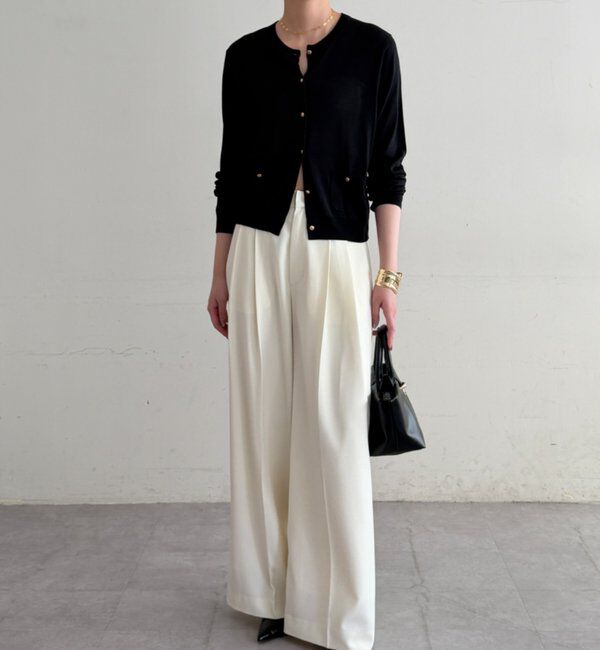  「シルクニットカーデ」|ニット・セーター|