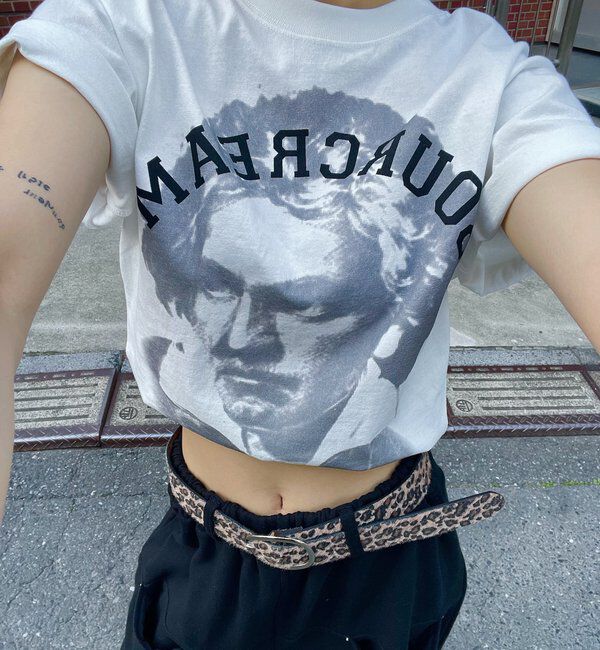  「【Sourcream】偉人TEE」|Tシャツ・カットソー|ホワイト