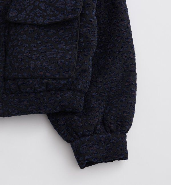  「レオパードジャガードブルゾン」|ブルゾン・スタジャン|