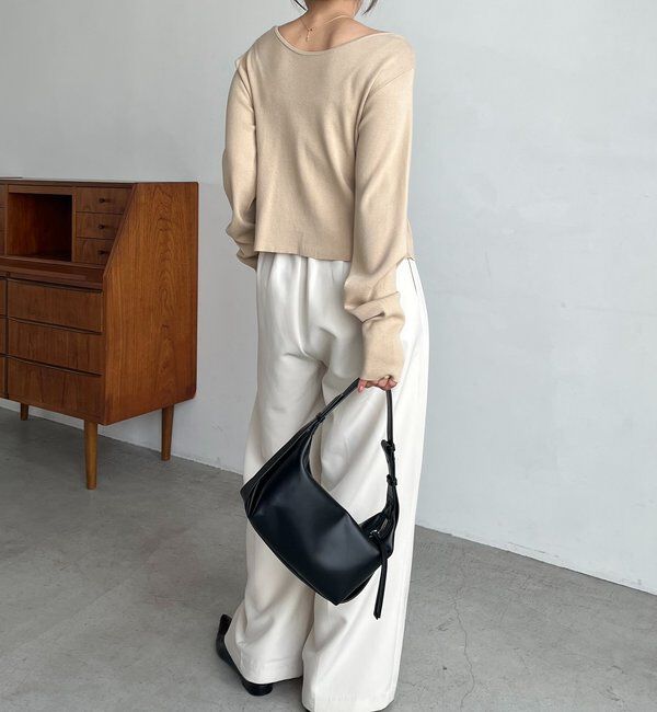  「【WEB限定】Wジップレイヤードニット」|カーディガン|