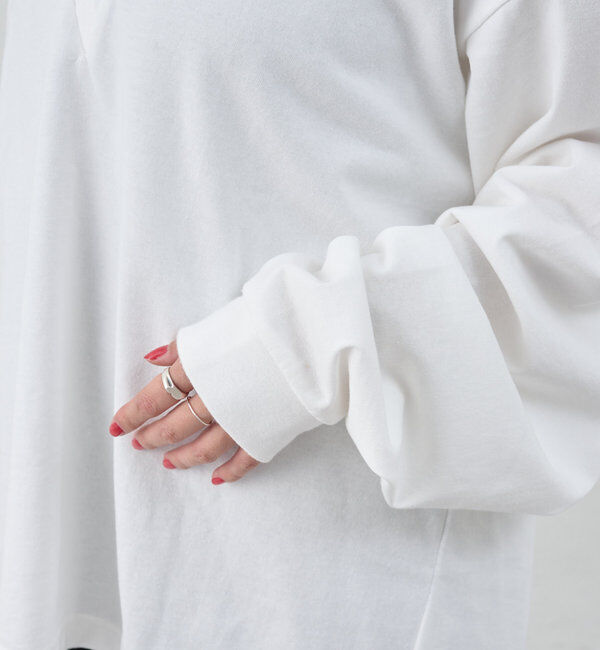  「【ONIT】ディープVネックカットソー」|Tシャツ・カットソー|