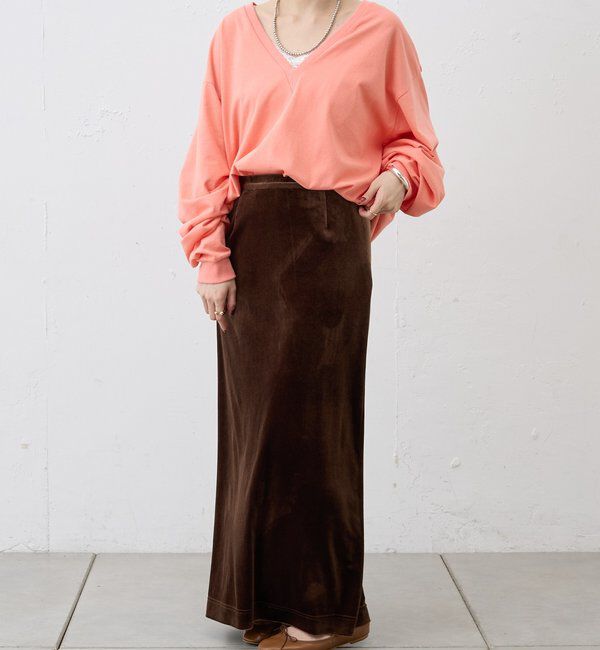  「【ONIT】ディープVネックカットソー」|Tシャツ・カットソー|