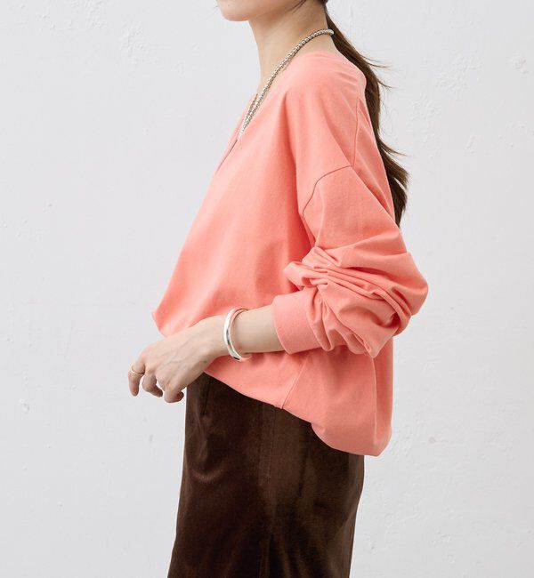  「【ONIT】ディープVネックカットソー」|Tシャツ・カットソー|