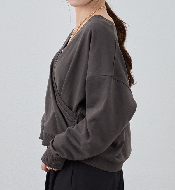  「カシュクールスウェット」|Tシャツ・カットソー|