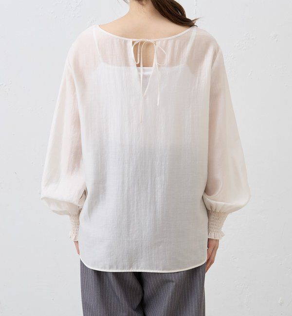  「2WAYミニマルタイブラウス」|シャツ・ブラウス|