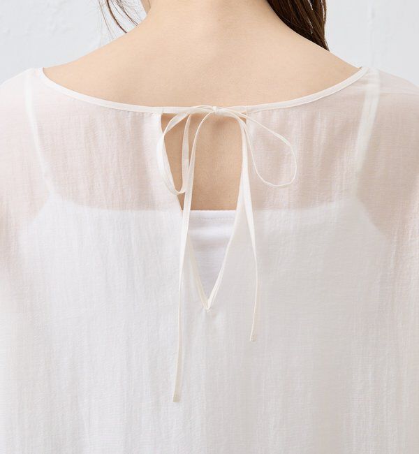  「2WAYミニマルタイブラウス」|シャツ・ブラウス|