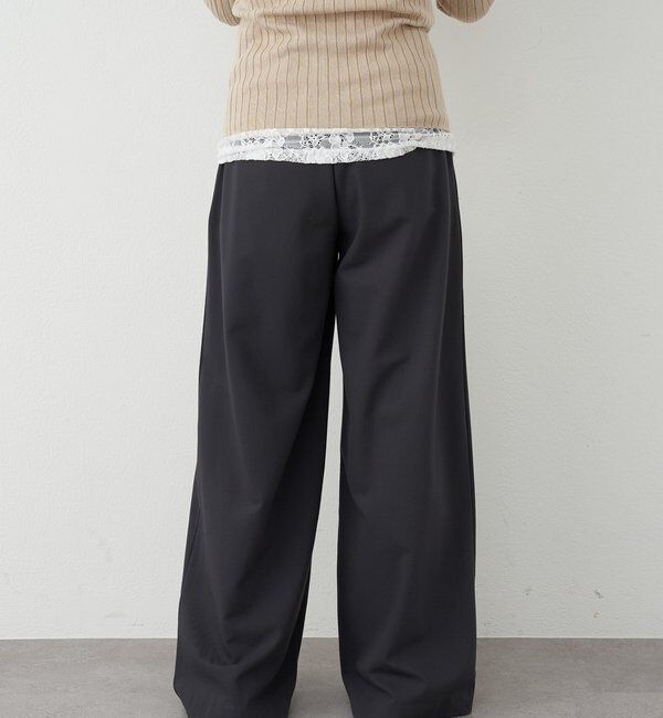  「【インフルエンサー＠tsuru00コラボ】3タックスラックスパンツ」|チノ|