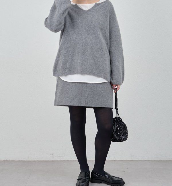  「ウールミニスカート」|スカート|