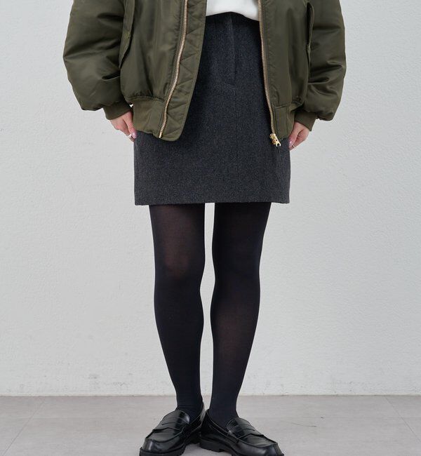  「ウールミニスカート」|スカート|