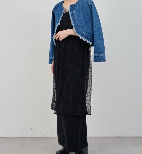  「総針ニットキャミワンピース」|ワンピース|