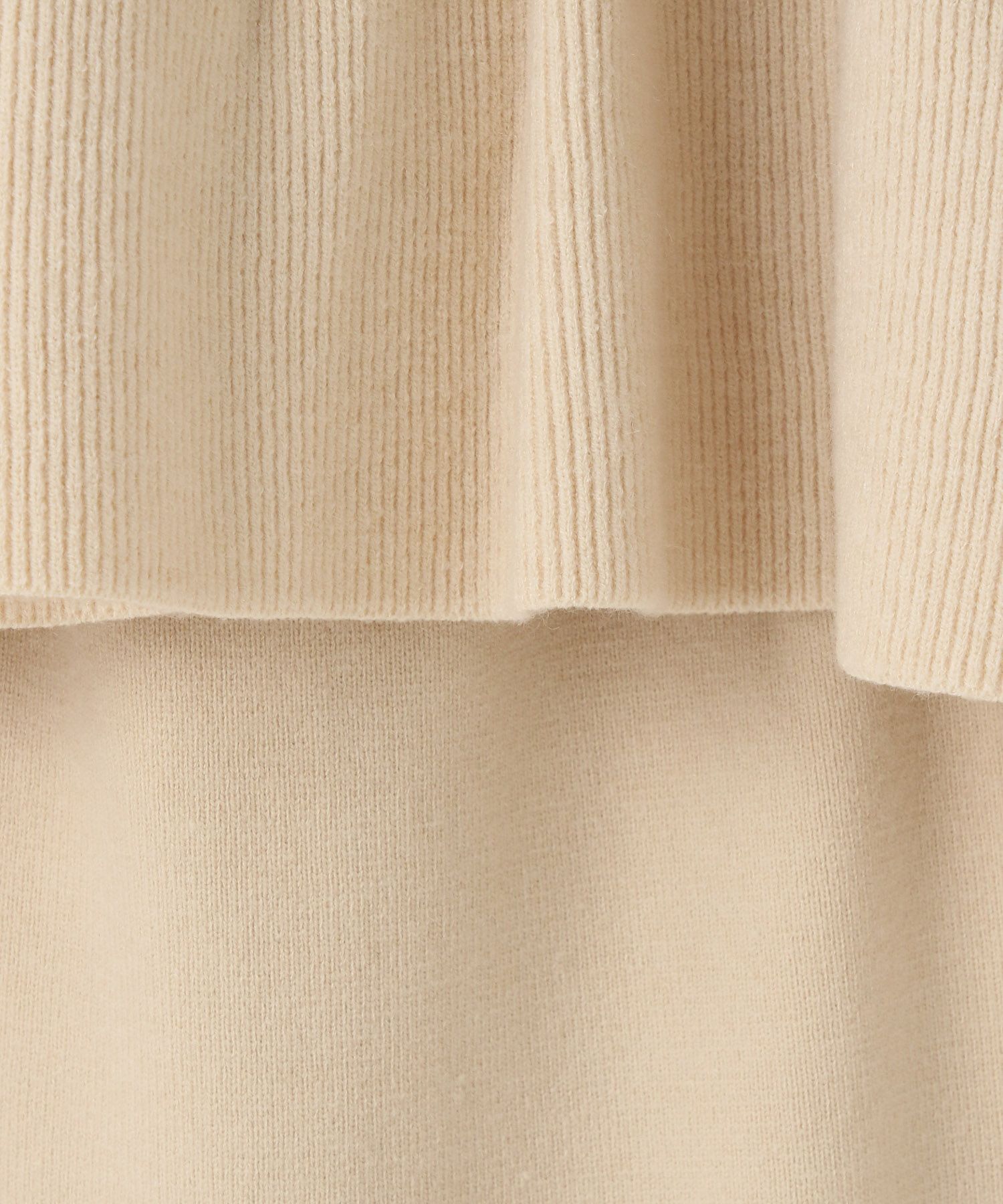 LOWRYS FARM「ペプラムニットSETUP」|ワンピース|