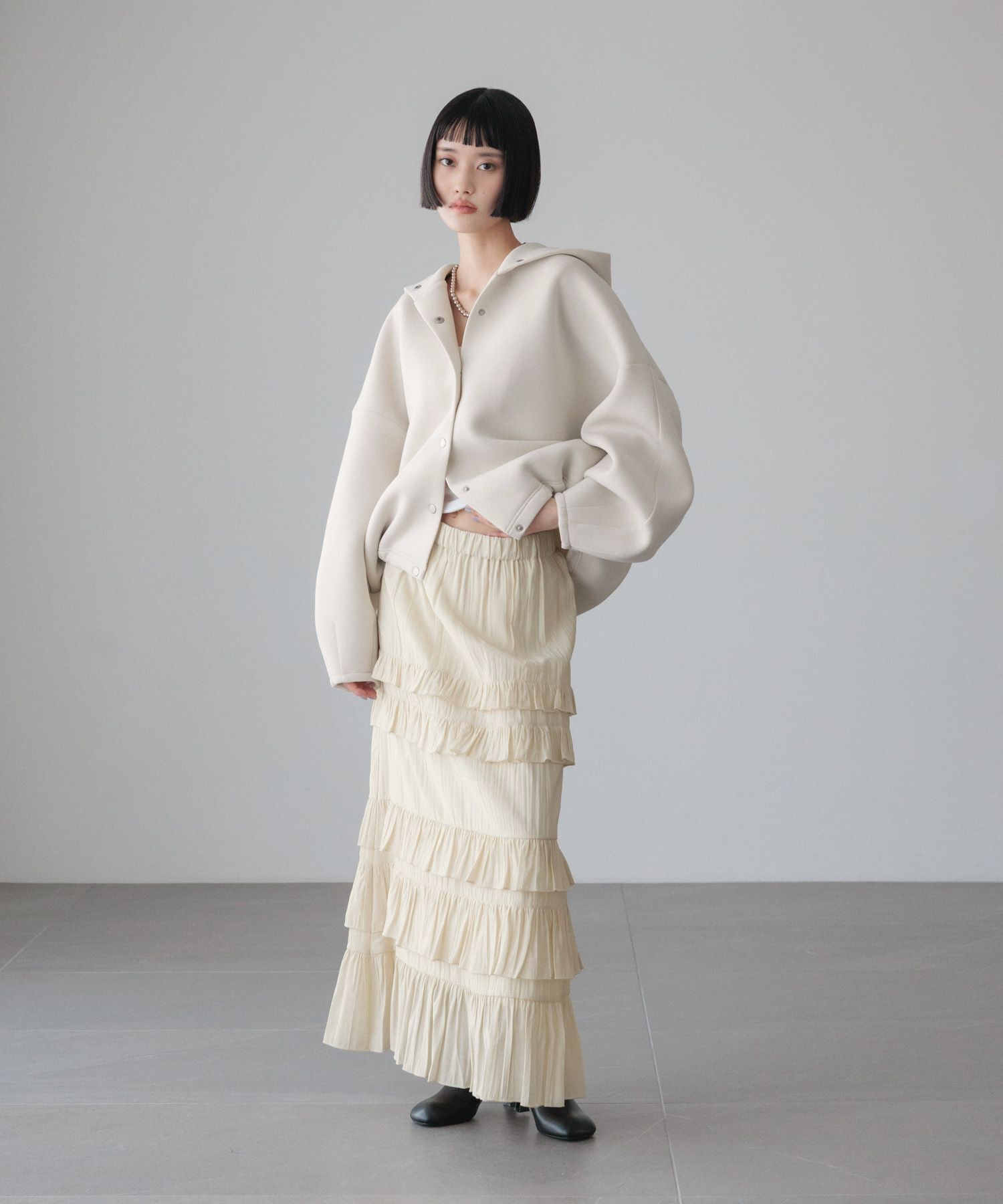 LOWRYS FARM「フリルティアードスカート」|スカート|