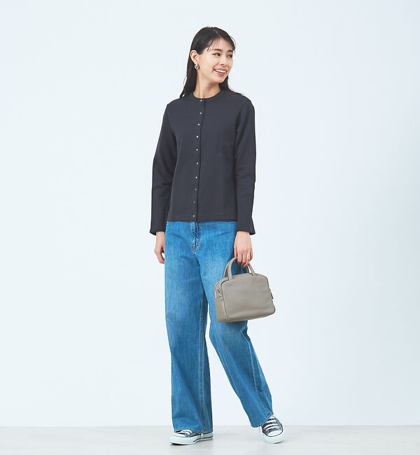 collex「シルケット裏毛カーディガン」|カーディガン|