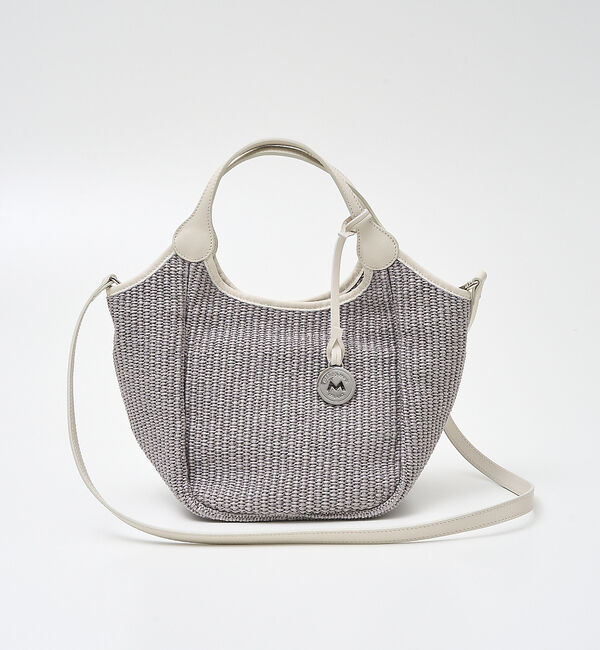 collex「【MARCO MASI】別注 レザーハンドル ラフィア 2WAYトートバッグ M」|トートバッグ|