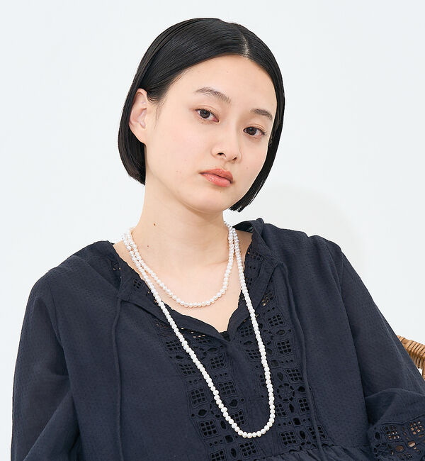 collex「【Ljud/ユード】淡水バロックパールロングネックレス」|ネックレス|