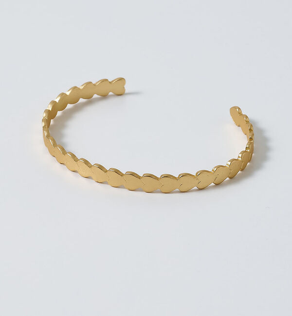 collex「【Ljud/ユード】ハートブラスバングル」|ブレスレット・バングル|