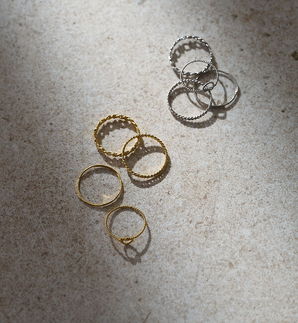 collex「【Ljud/ユード】4連ノットリング」|リング|