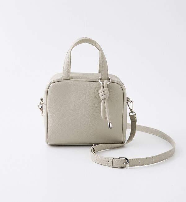 collex「チャーム付き 2WAYキューブボストン」|ボストンバッグ|