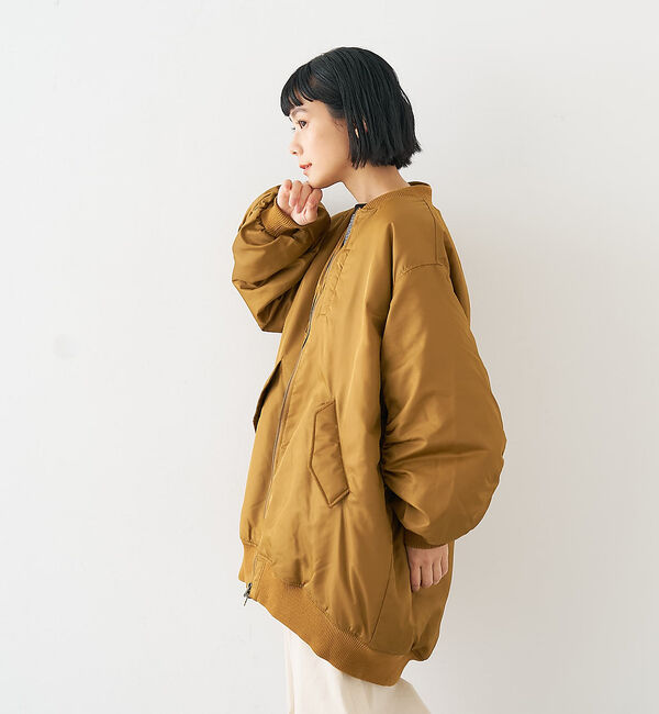 collex「ナイロンツイル中綿ブルゾン」|ブルゾン・スタジャン|