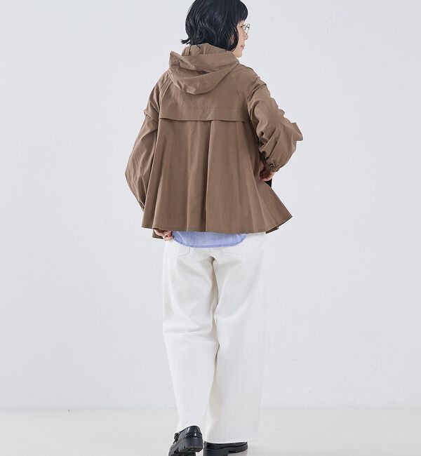 collex「レイヤード風ジップアップコート」|ブルゾン・スタジャン|