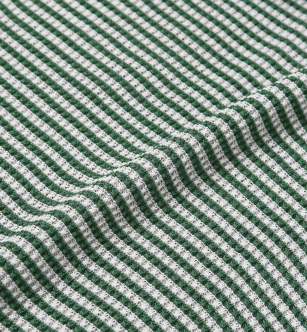 ABAHOUSE「【JEMORGAN/ジェーイーモーガン】ワッフル ボーダー タンクトップ」|キャミソール|