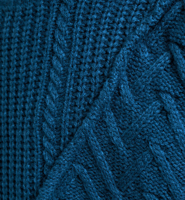 ABAHOUSE「【AH ABAHOUSE】ハンドステッチ プルオーバー ニット」|ニット・セーター|