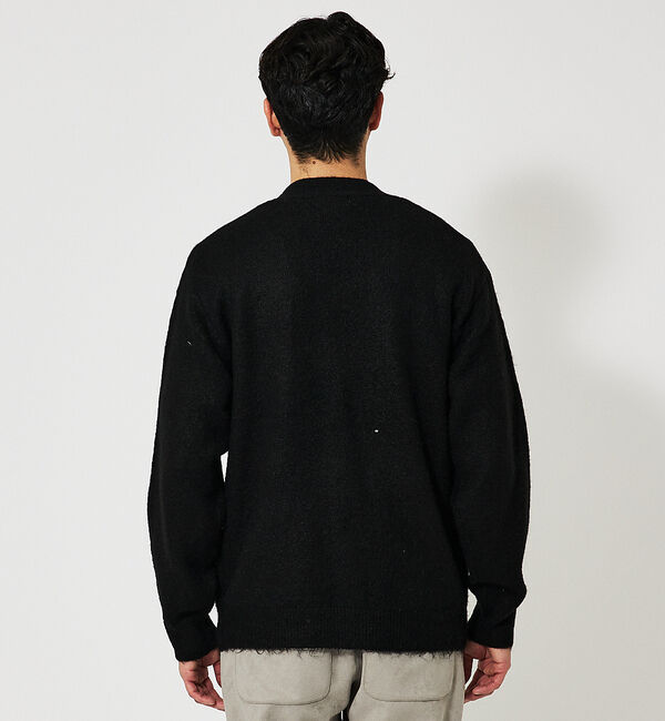 ABAHOUSE「アルパカブレンド シャギーニット カーディガン」|カーディガン|