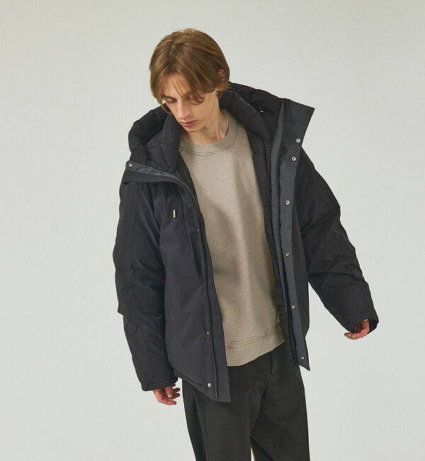 ABAHOUSE「【700FP】パファーダウンジャケット / ショートブルゾン」|ダウン|