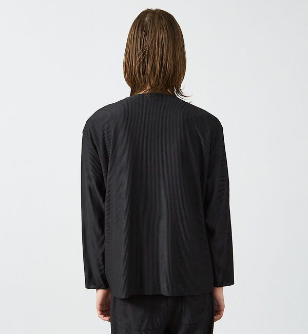 ABAHOUSE「【AH ABAHOUSE/セットアップ対応】プリーツ カーディガン」|カーディガン|