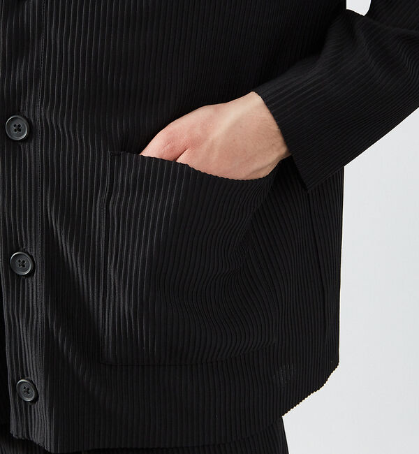 ABAHOUSE「【AH ABAHOUSE/セットアップ対応】プリーツ カーディガン」|カーディガン|