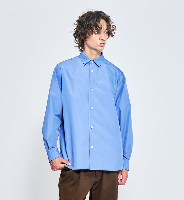 ABAHOUSE「オーバーサイズ レギュラーカラーシャツ / イージーケア」|シャツ・ブラウス|