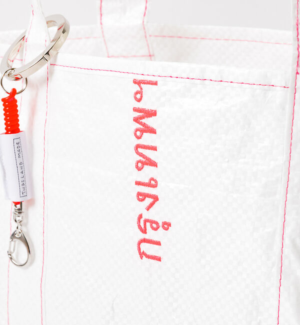 ABAHOUSE「【THAILAND MADE／タイランド メイド】チャーム付きトートバッグM/セ」|トートバッグ|