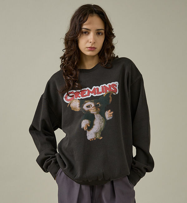 ABAHOUSE「【GREMLINS&times;SCREEN STARS/グレムリン&times;スクリーンスターズ】B」|スウェット・ジャージ|ブラック
