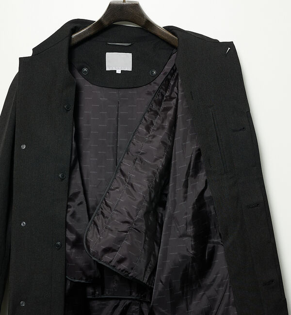 ABAHOUSE「【SORONA】ライナー付 ステンカラーコート / 撥水性 / 2WAY」|ステンカラーコート|