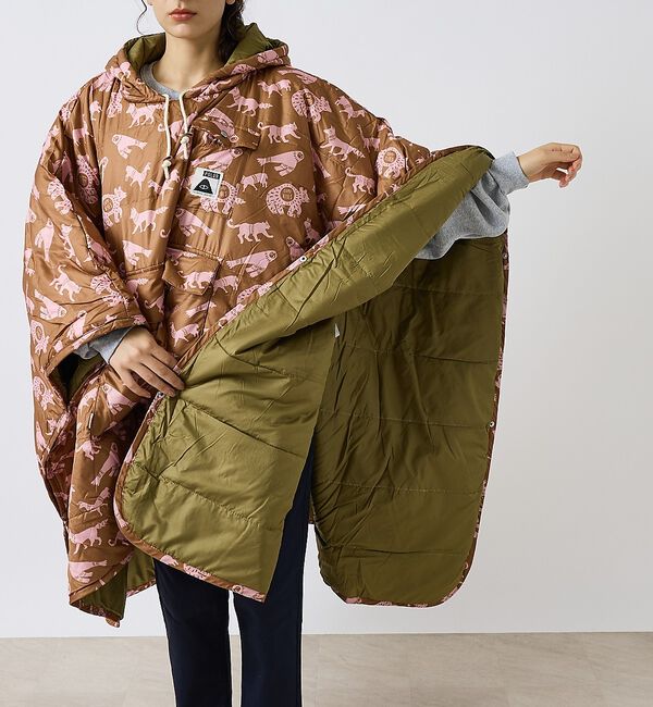ABAHOUSE「【POLER/ポーラー】REVERSIBLE PONCHO/アウトドア/ユニセッ」|アウトドア|