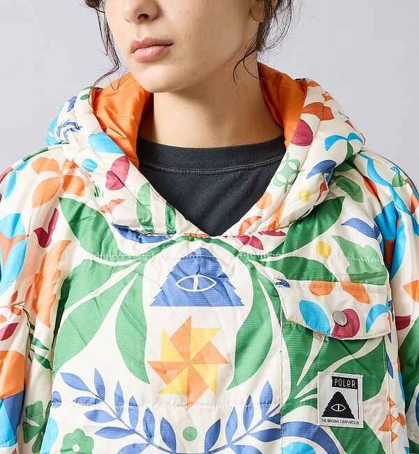 ABAHOUSE「【POLER/ポーラー】REVERSIBLE PONCHO/アウトドア/ユニセッ」|アウトドア|