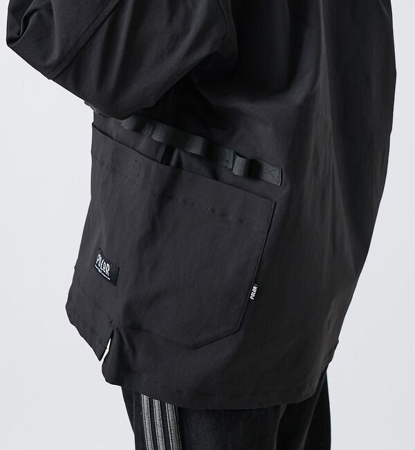 ABAHOUSE「【POLER/ポーラー】STRECH GEAR POCKET JK/撥水/ワーク」|アウトドア|