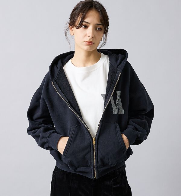 ABAHOUSE「【REMI RELIEF / レミ レリーフ】  SP加工 3飛び裏毛 ZIPパ」|パーカー|
