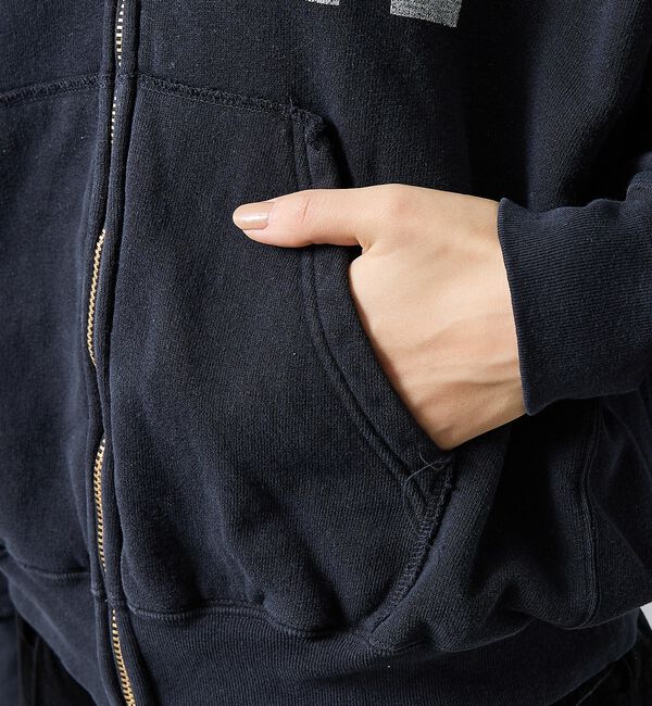 ABAHOUSE「【REMI RELIEF / レミ レリーフ】  SP加工 3飛び裏毛 ZIPパ」|パーカー|